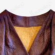 Gambiered Canton Silk Blouse - 紅雲紗上衣