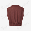 Gambiered Canton Silk Blouse - 紅雲紗上衣
