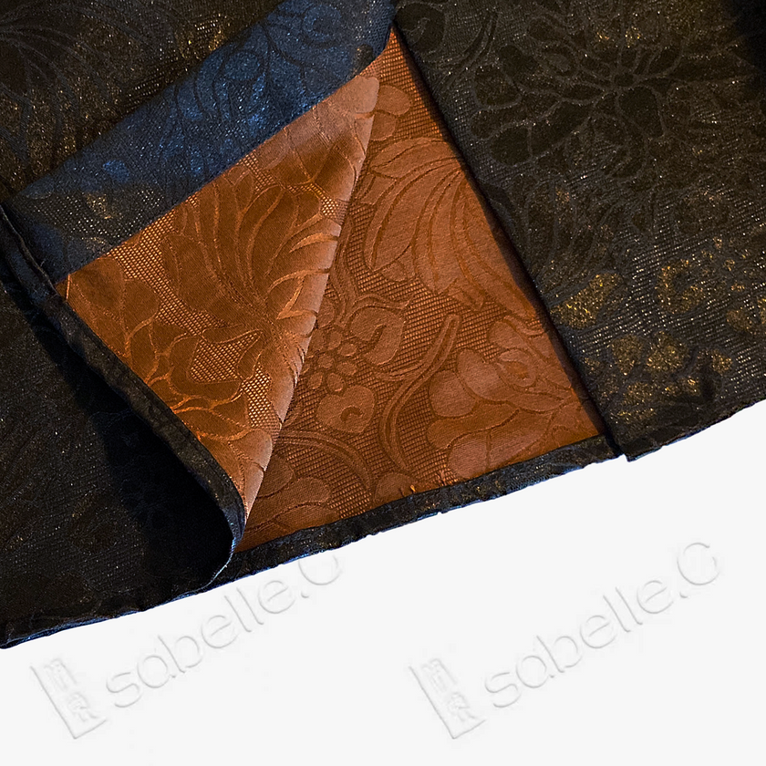 Gambiered Canton Silk Blouse - 香雲紗上衣