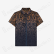 Gradient Gambiered Canon Silk Open Top - 香雲紗漸變上衣