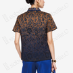 Gradient Gambiered Canon Silk Open Top - 香雲紗漸變上衣
