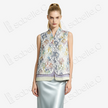Misty Gradient Flower Tang Brocade Waistcoat - 「霧彩暈花」唐錦馬甲