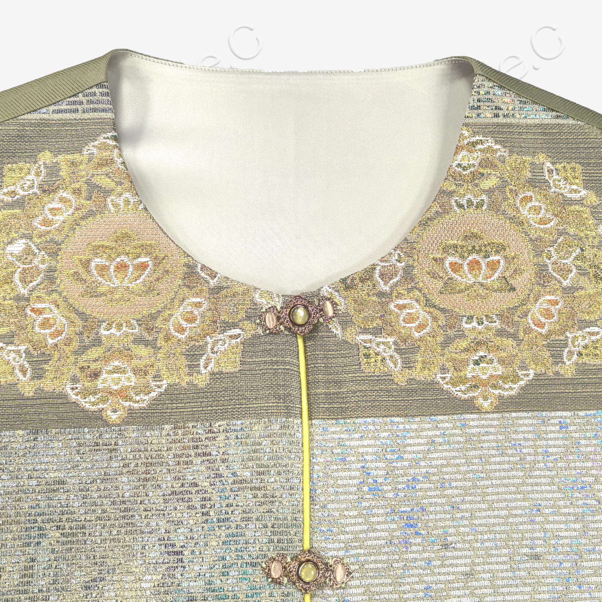 Chinese Tang Brocade Vest