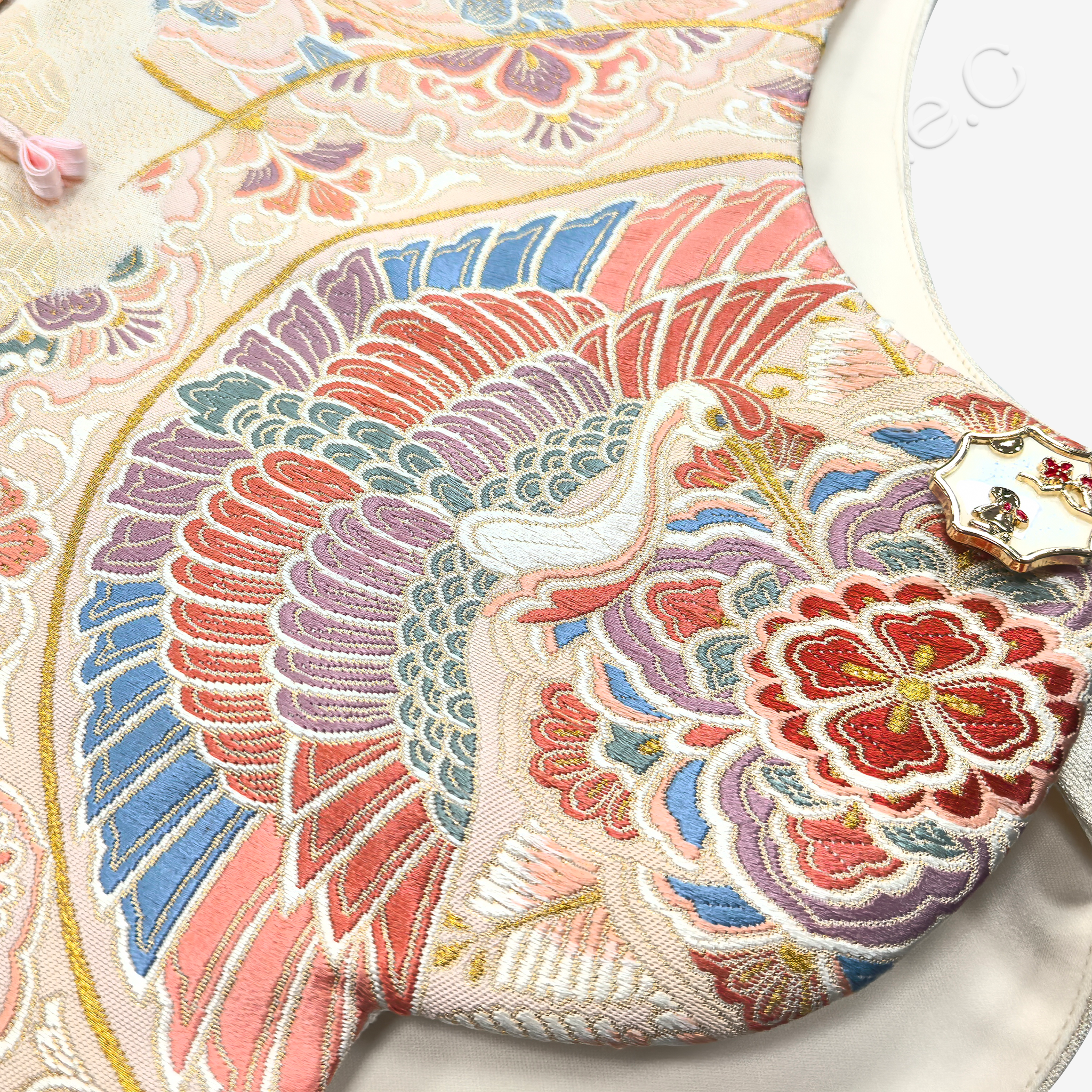 Chinese Tang Brocade Vest