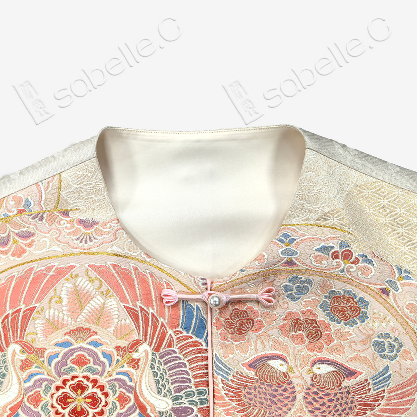 Chinese Tang Brocade Vest