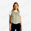 Frost Silver Gilded Floral Kesi Waistcoat - 「霜銀鎏花」緙絲馬甲