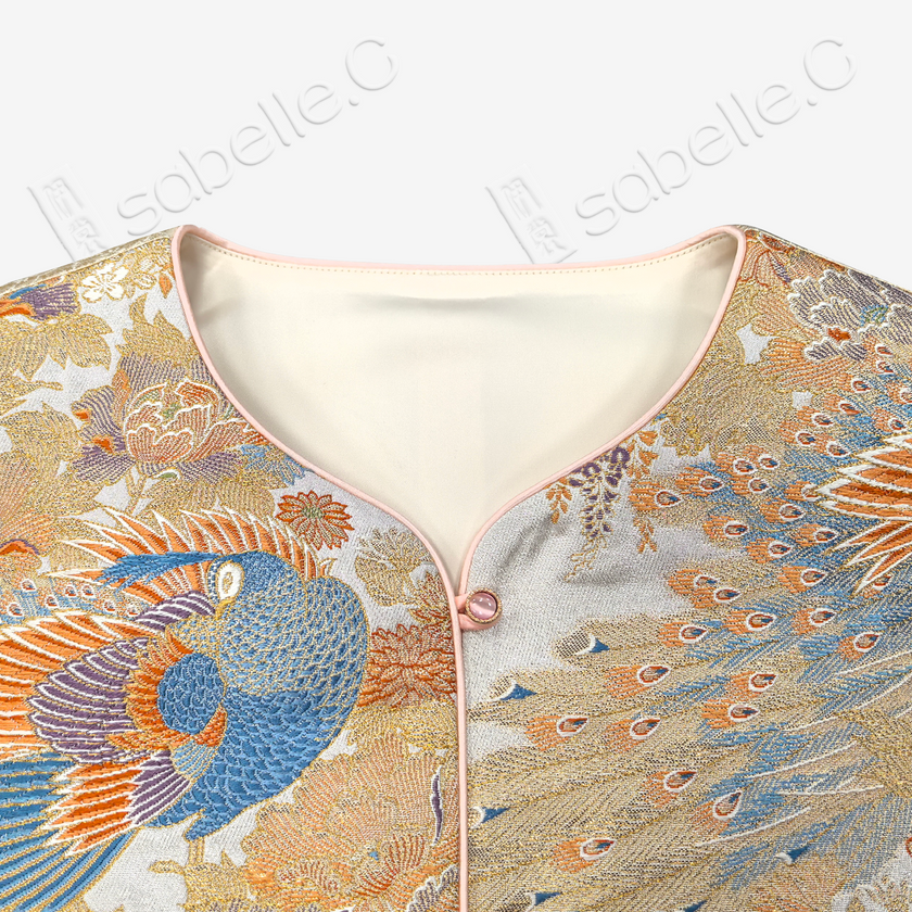 Chinese Tang Brocade Vest