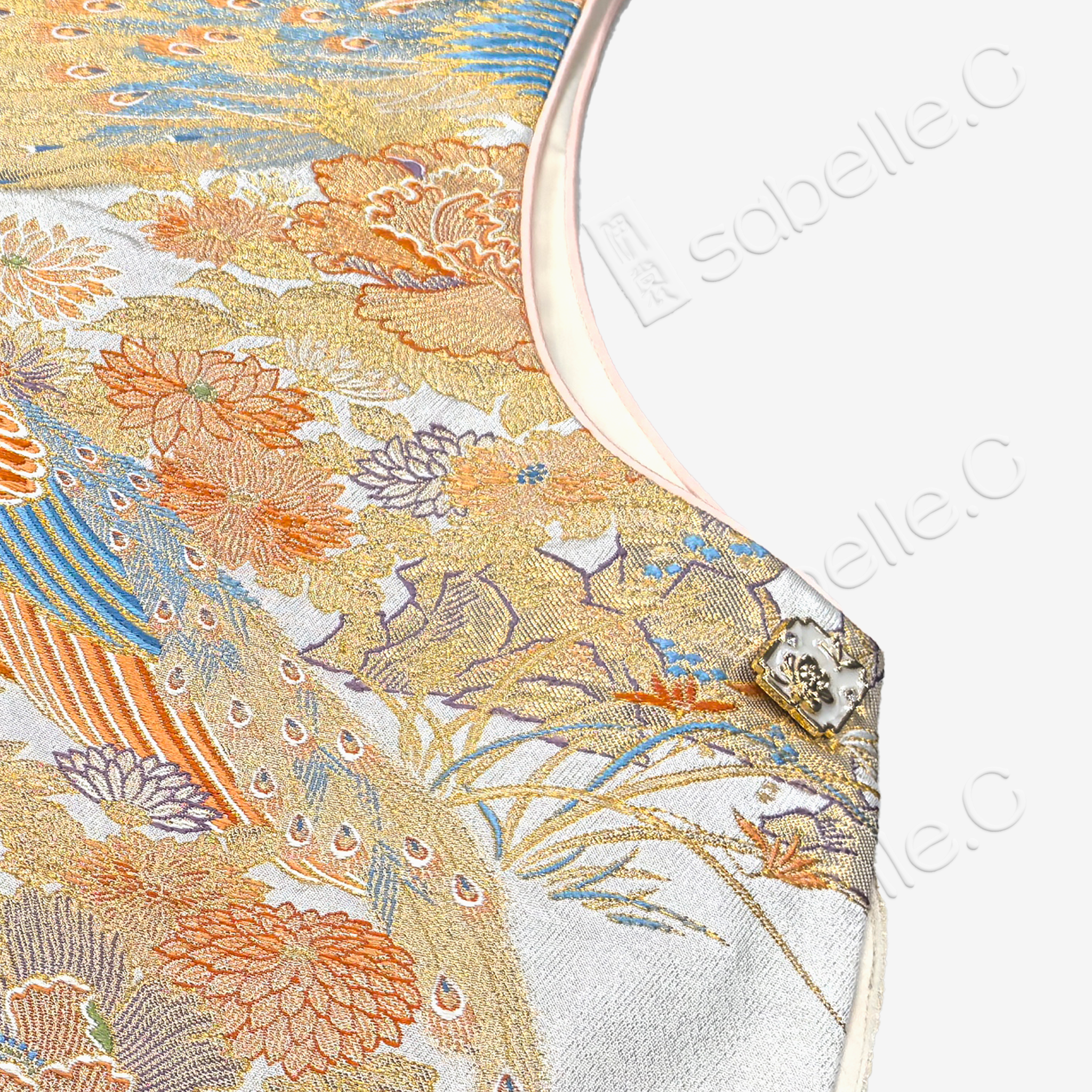 Chinese Tang Brocade Vest