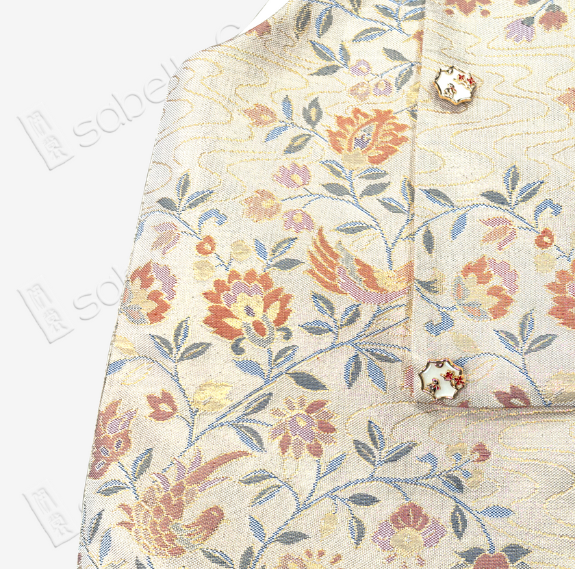 Chinese Tang Brocade Vest