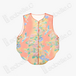Tang Brocade Vest - 「桃霞錦雀」唐錦馬甲
