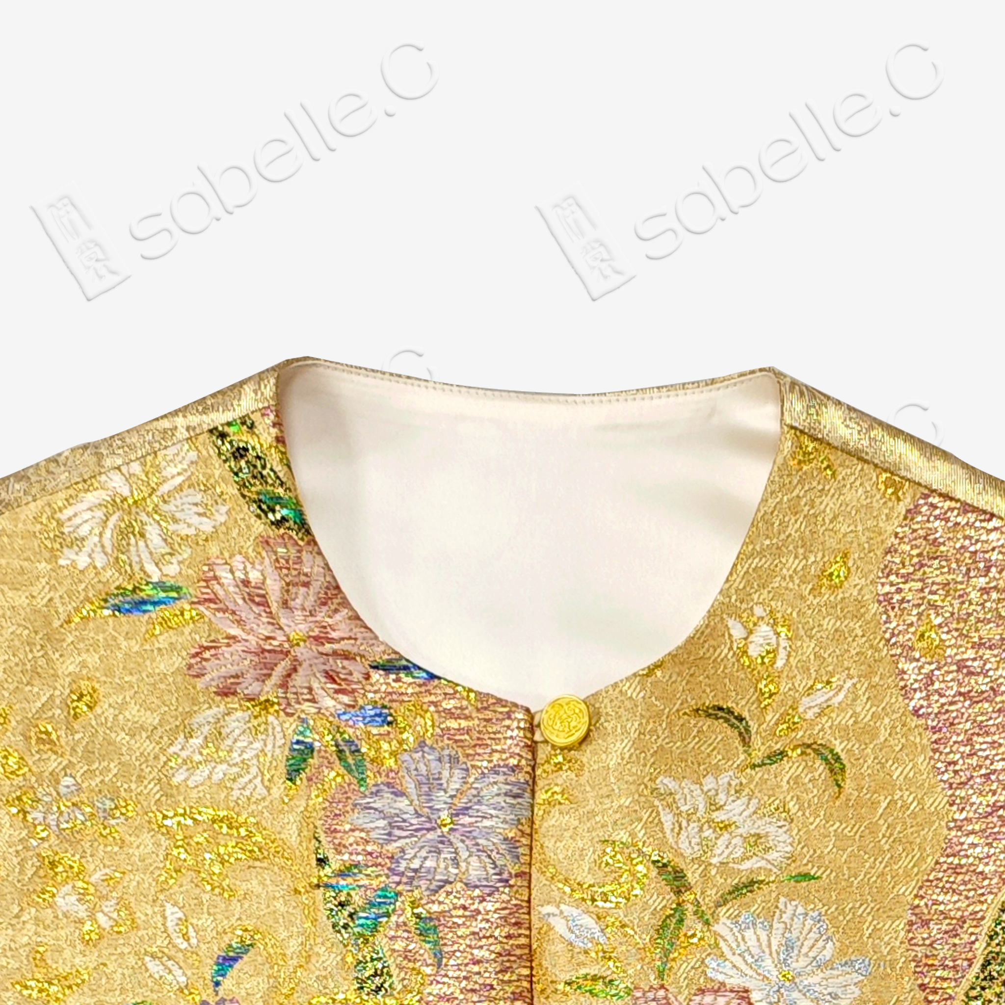 Chinese Tang Brocade Vest