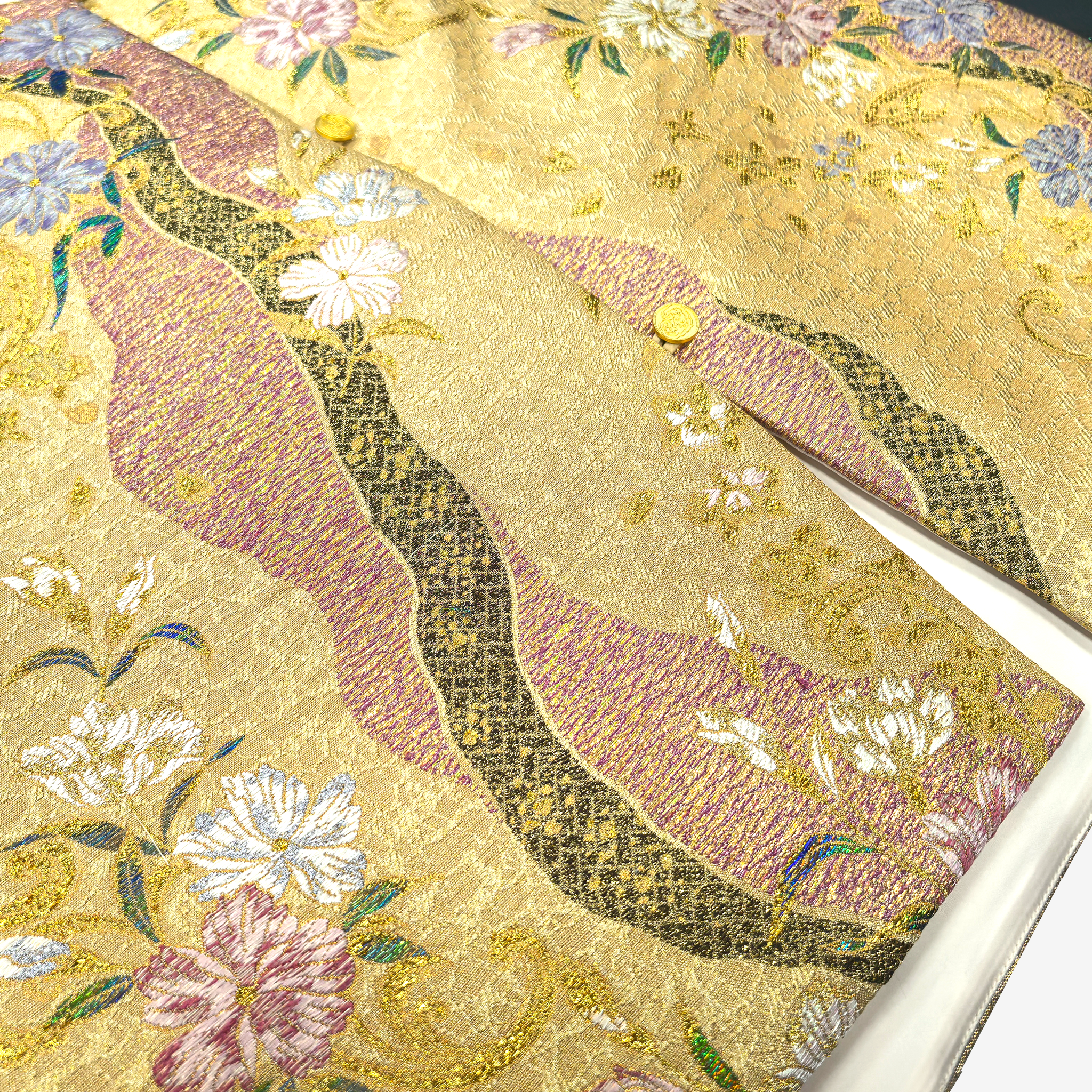 Chinese Tang Brocade Vest