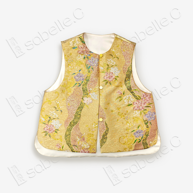 Chinese Tang Brocade Vest