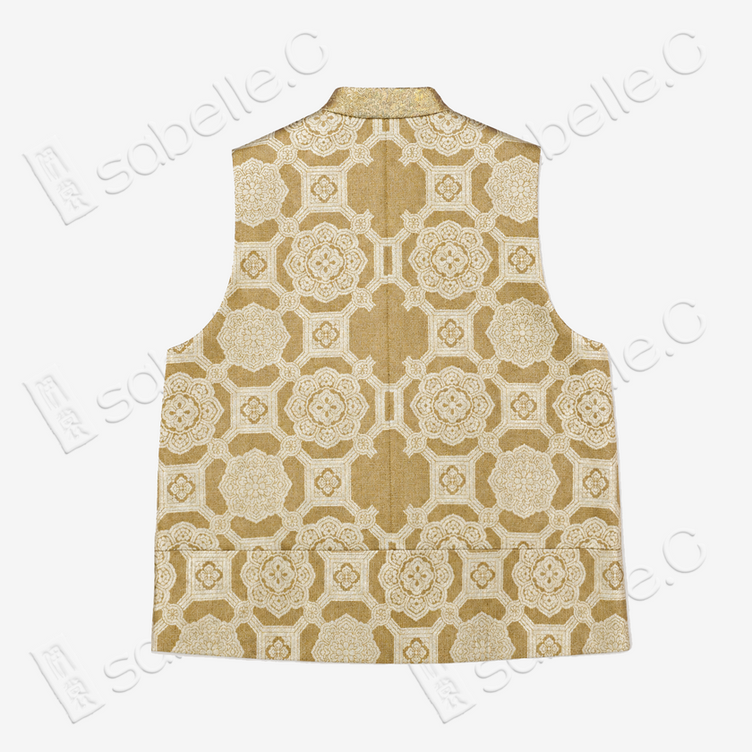 Tang Brocade Vest - 「琉金錦宴」唐錦馬甲