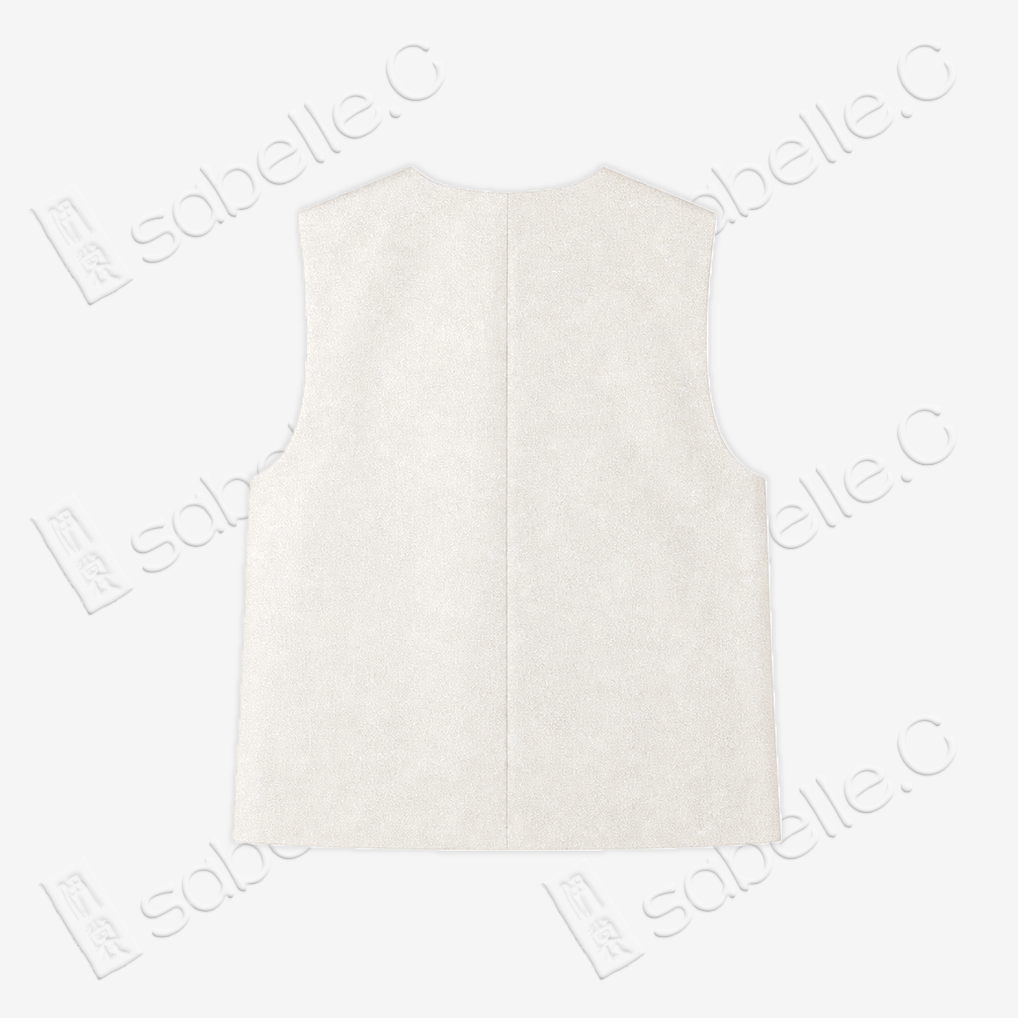 Silk Heavy‑Jacquard Waistcoat - 「汀蘭綺絮」真絲重提花馬甲
