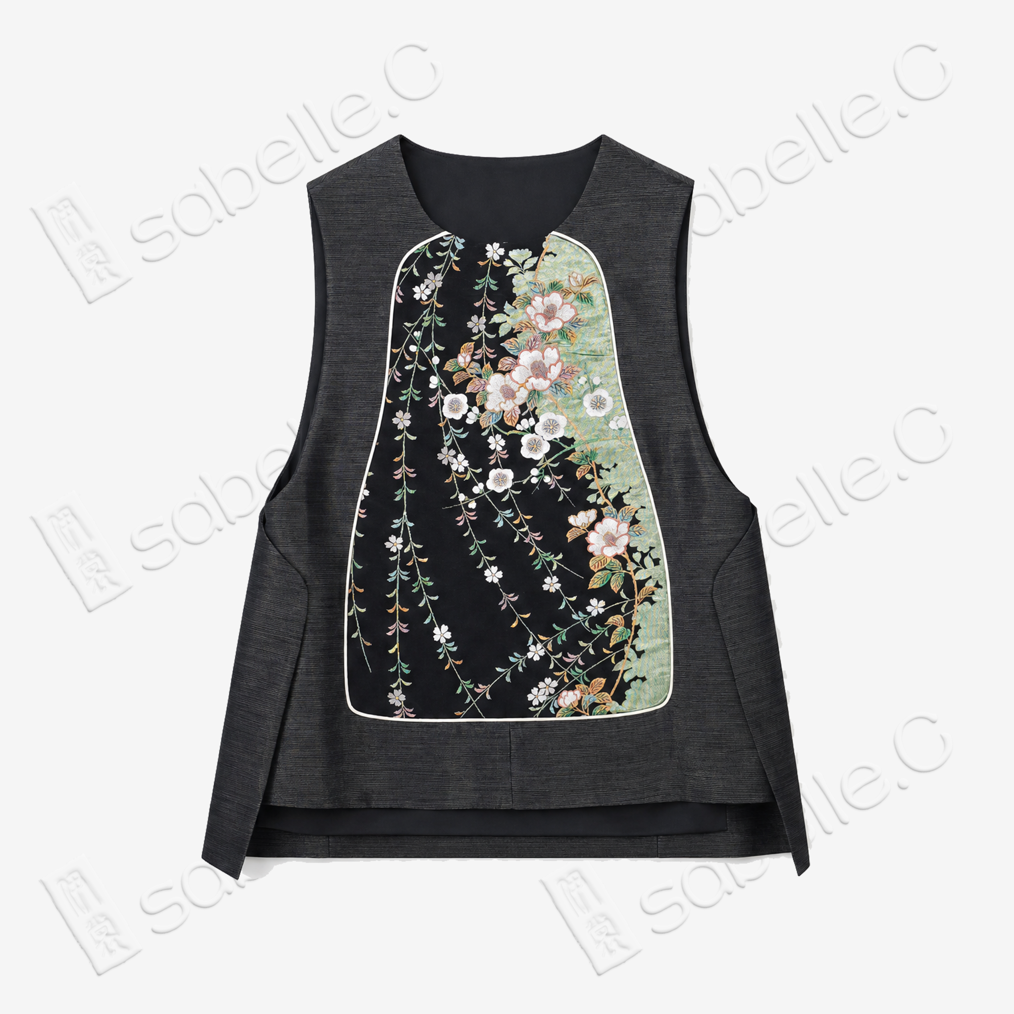 Hikihaku Tang Brocade Vest - 引箔唐錦馬甲