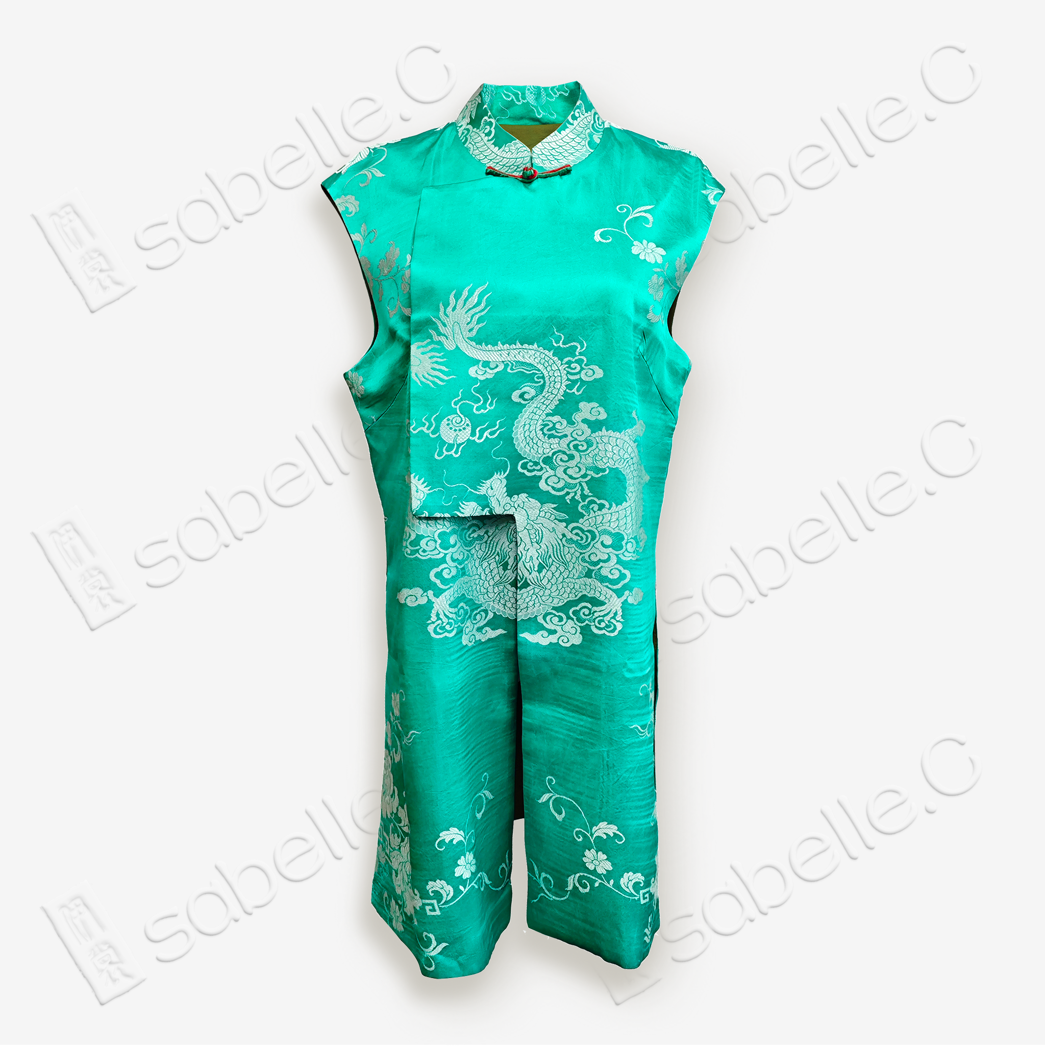 Silk Longline Tank Vest