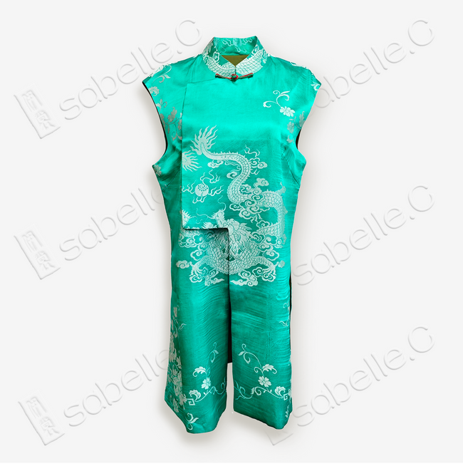 Silk Longline Tank Vest