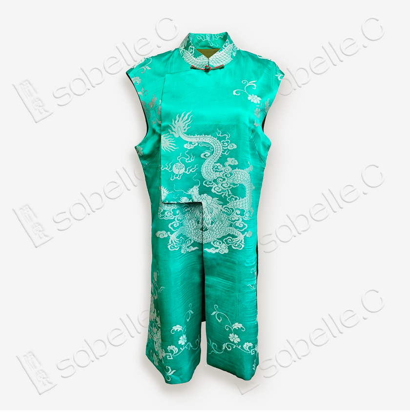 Silk Longline Tank Vest