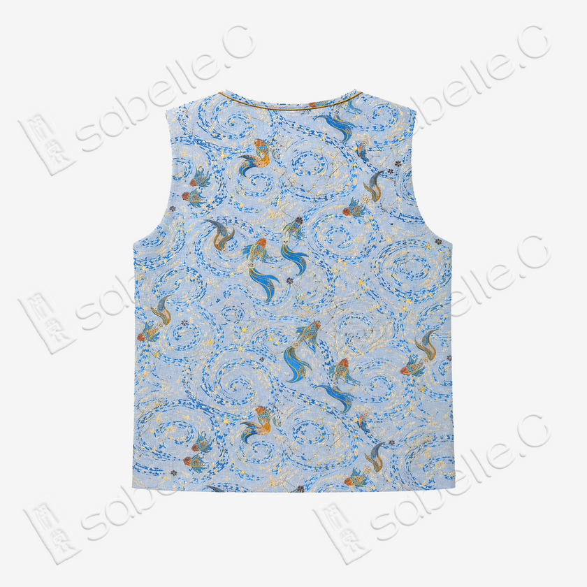 Song Brocade Vest - 宋錦馬甲