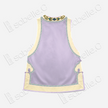 Lilac Purple Phoenix Vintage Embroidered Vintage Silk Satin Waistcoat - 「煙紫丹鳳」老繡真絲老緞馬甲
