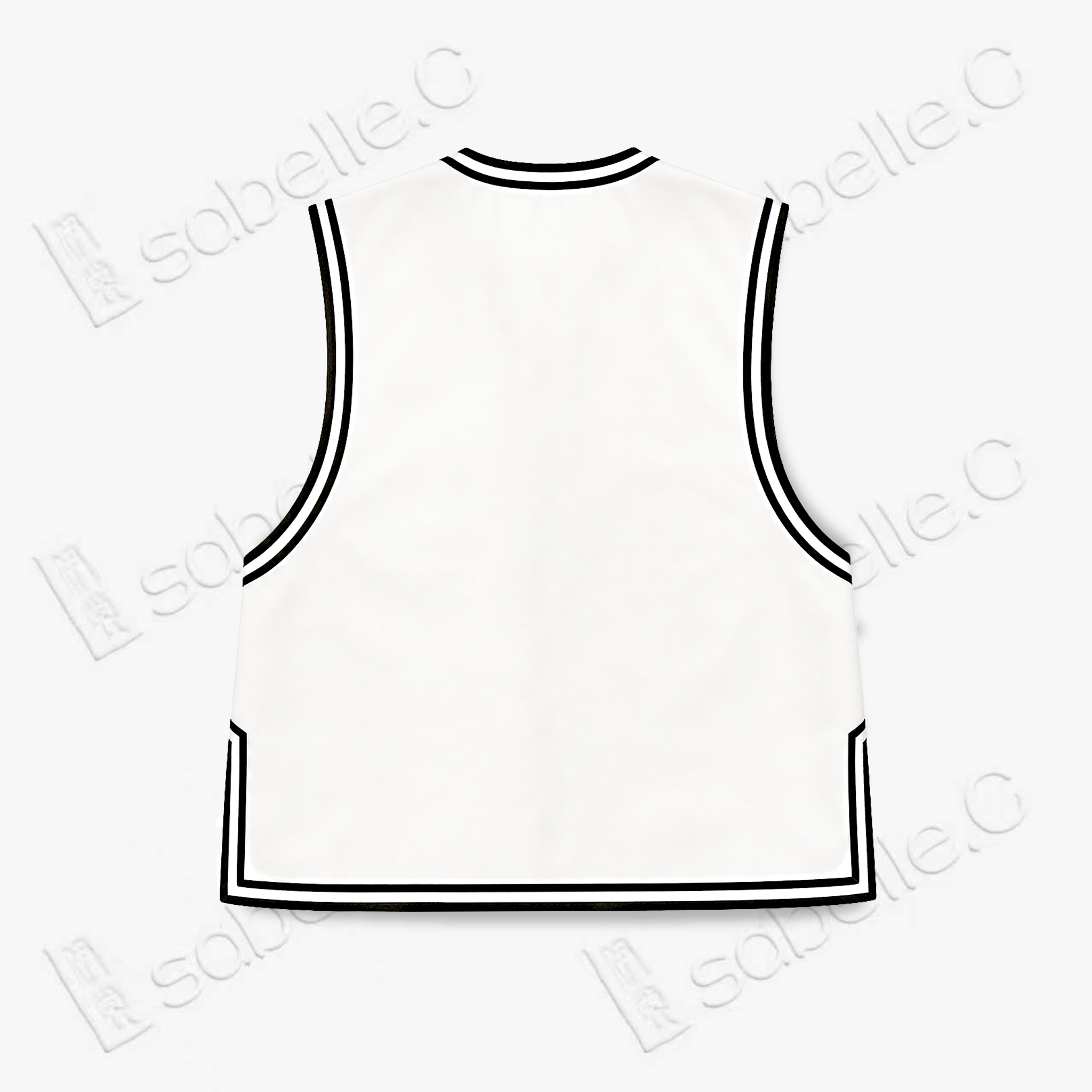 Landscape‑Koi Hand‑Embroidered Waistcoat - 手工刺繡馬甲