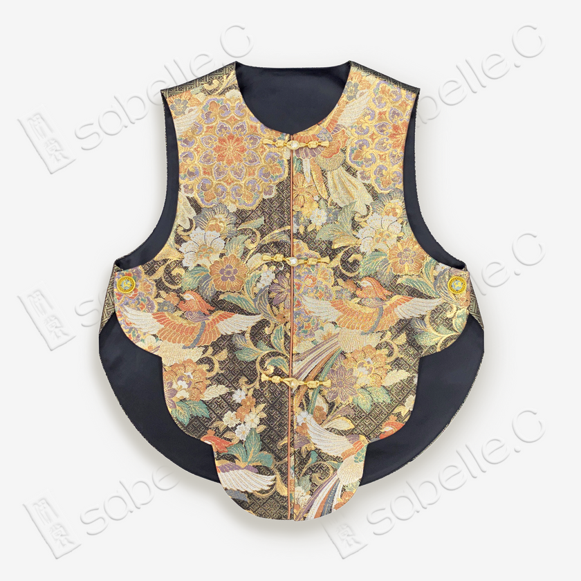 Chinese Tang Brocade Vest