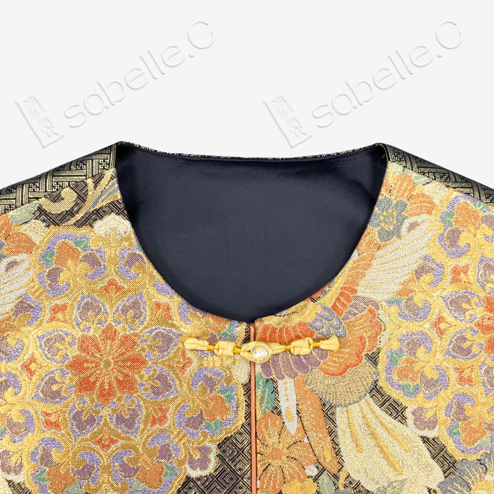 Chinese Tang Brocade Vest