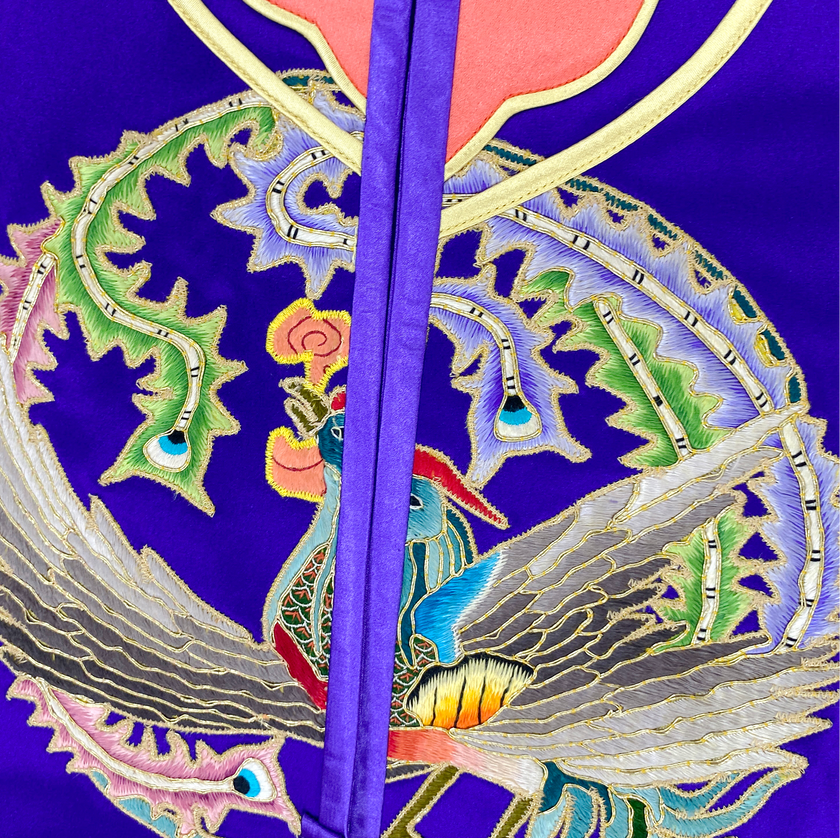 Chinese Vintage Embroidered Vest