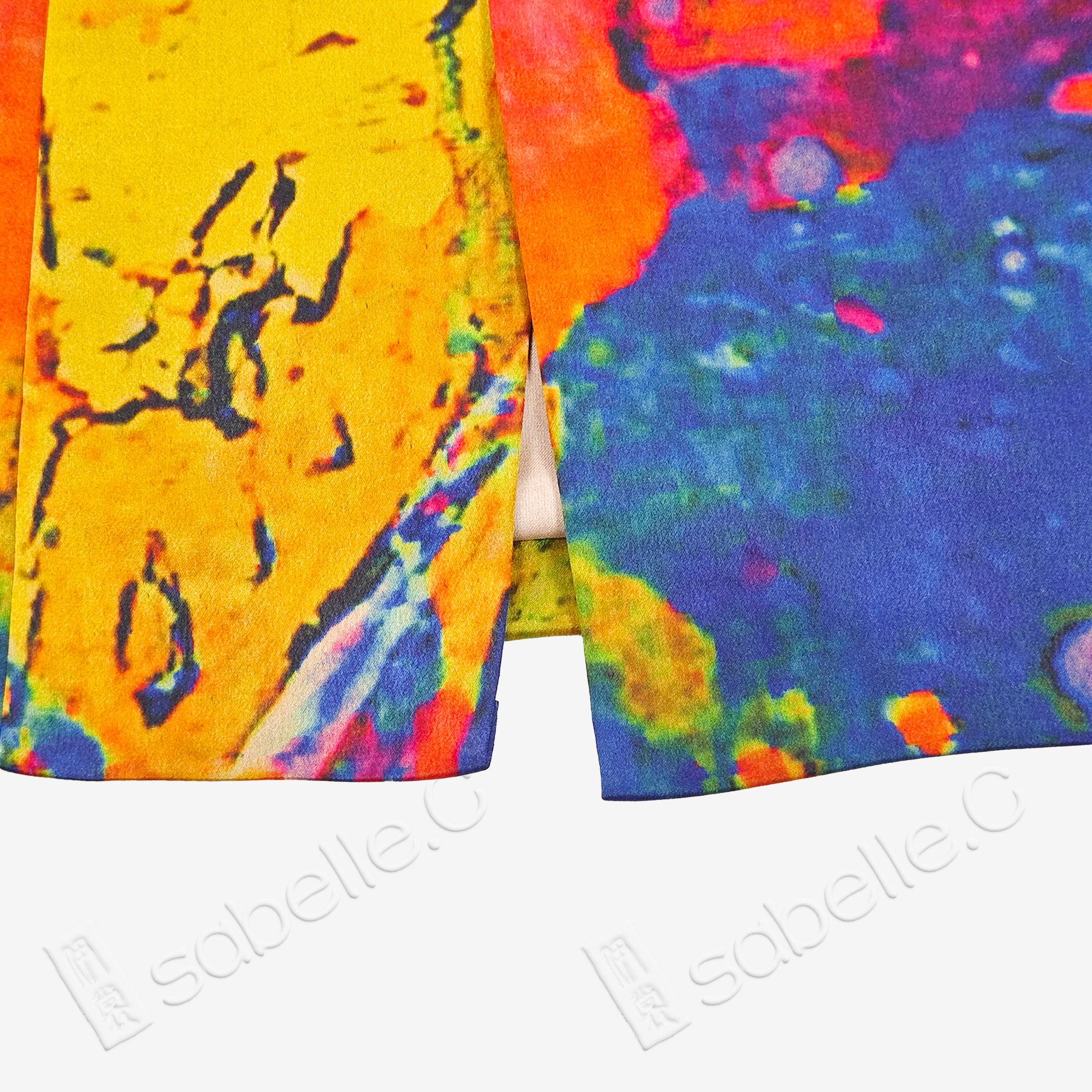 Gambiered Canton Silk Vest