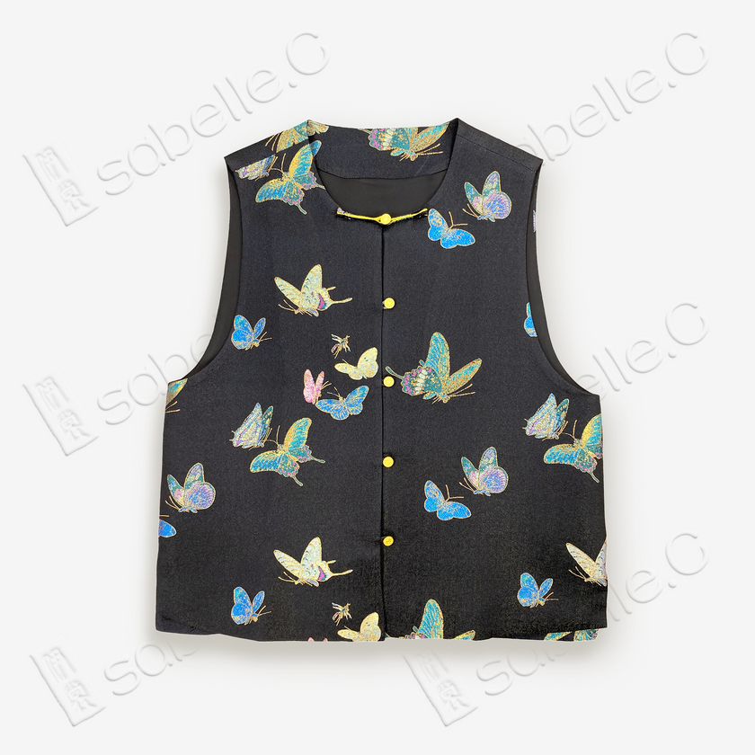 Chinese Song Brocade Vest