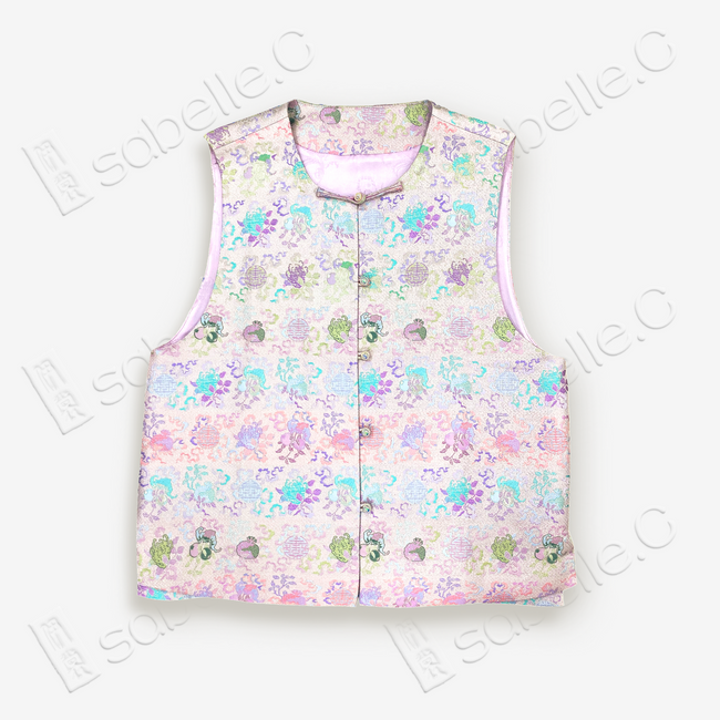 Chinese Brocade Vest