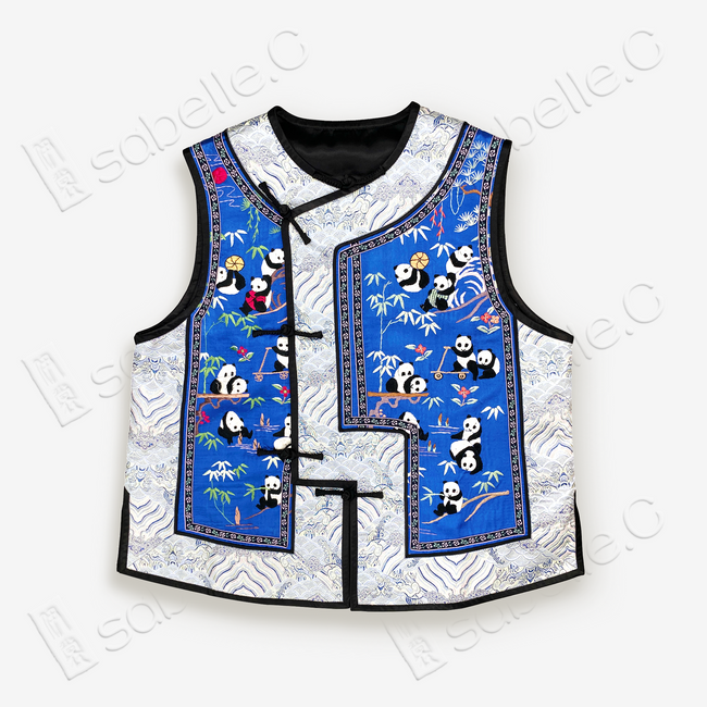 Chinese Vintage Embroidered Vest