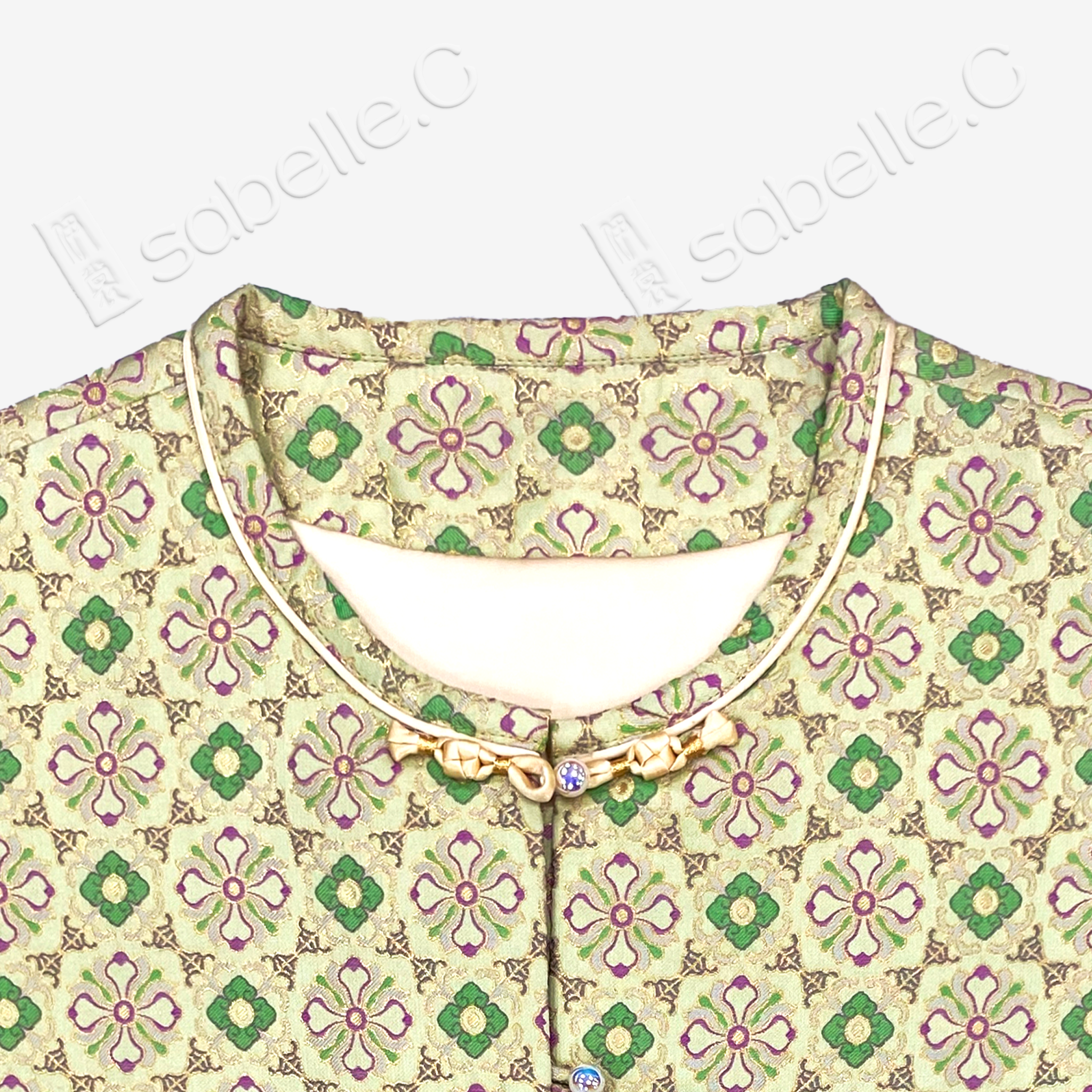 Chinese Brocade Vest