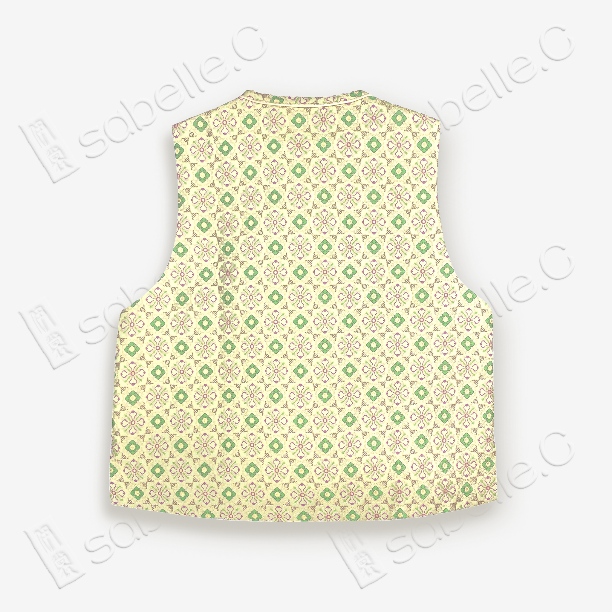 Chinese Brocade Vest