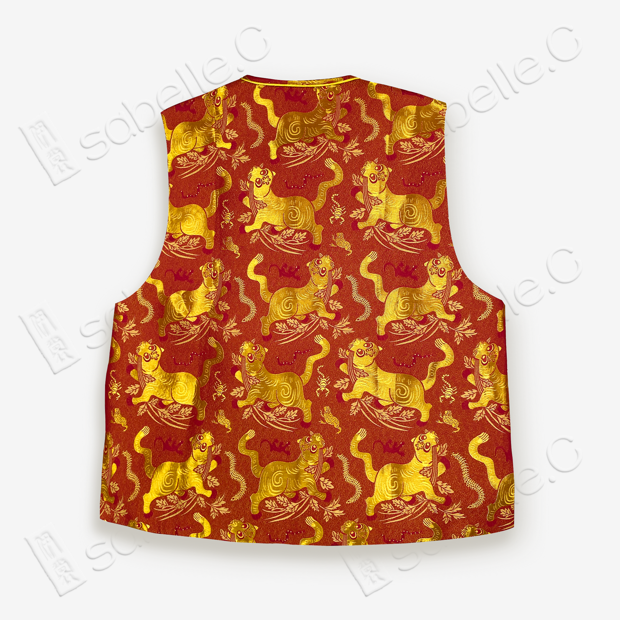 Chinese Beocade Vest