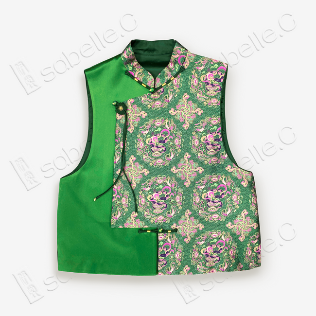Chinese Brocade Vest