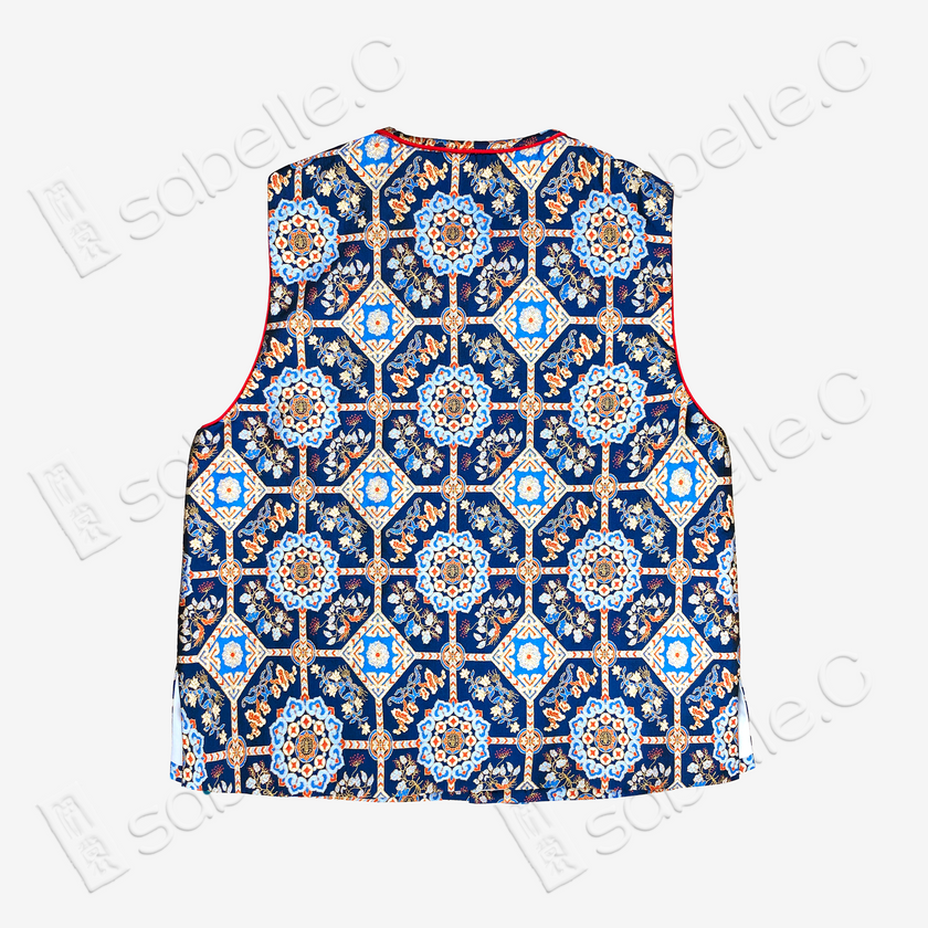 Chinese Brocade Vest