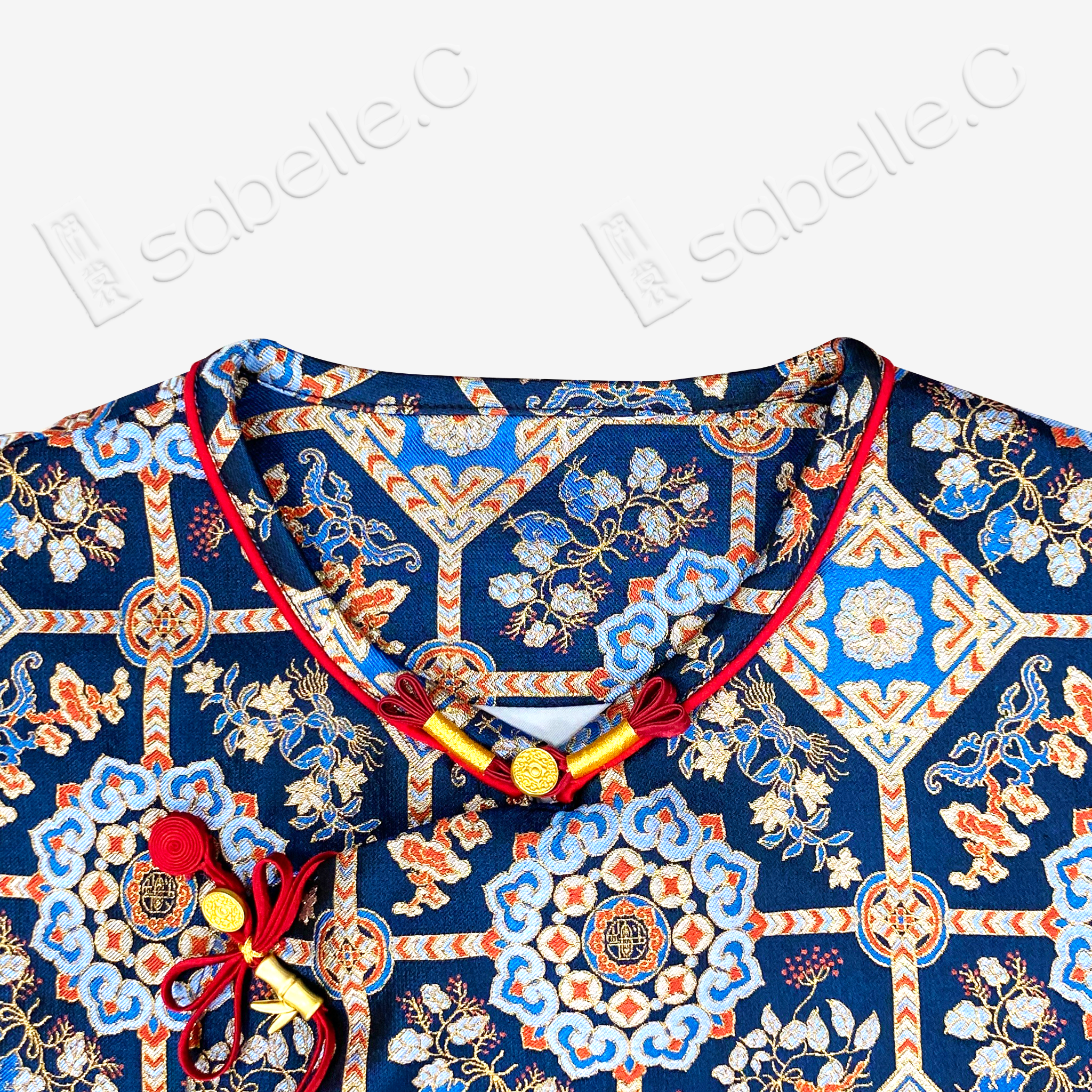 Chinese Brocade Vest