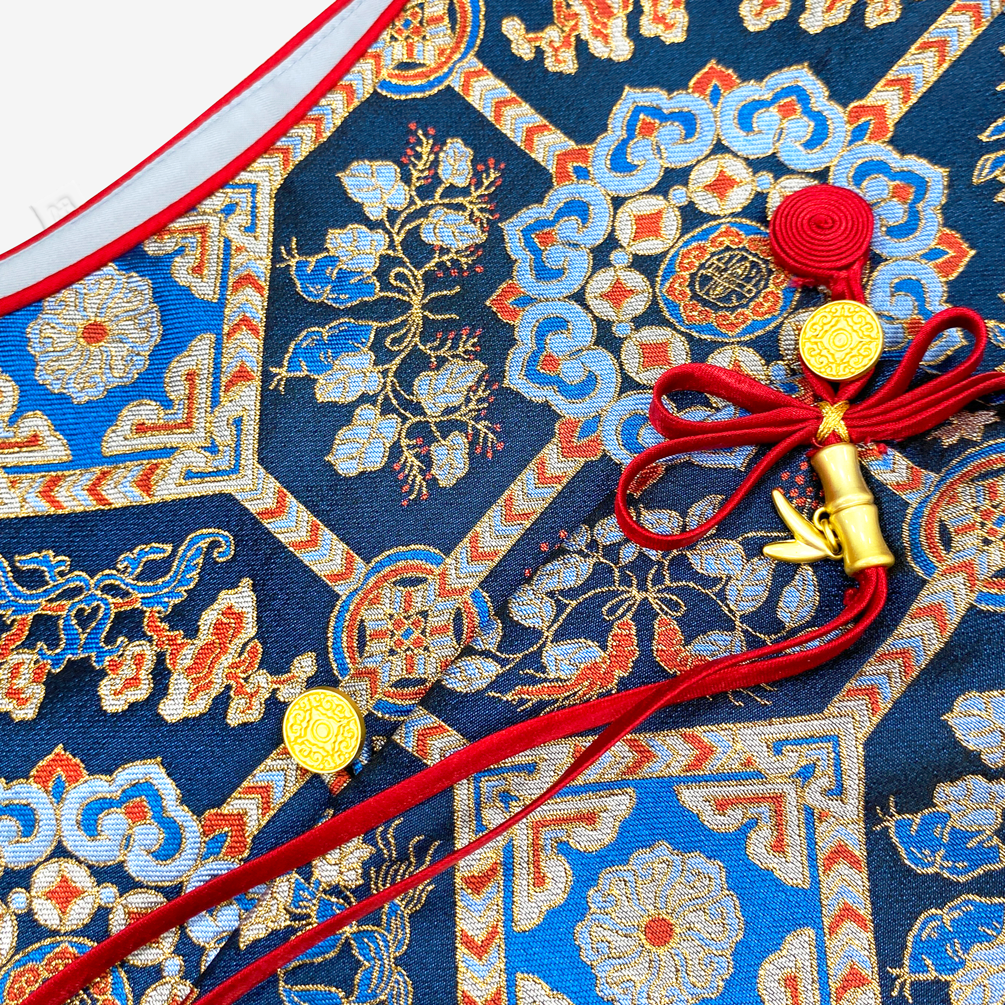 Chinese Brocade Vest