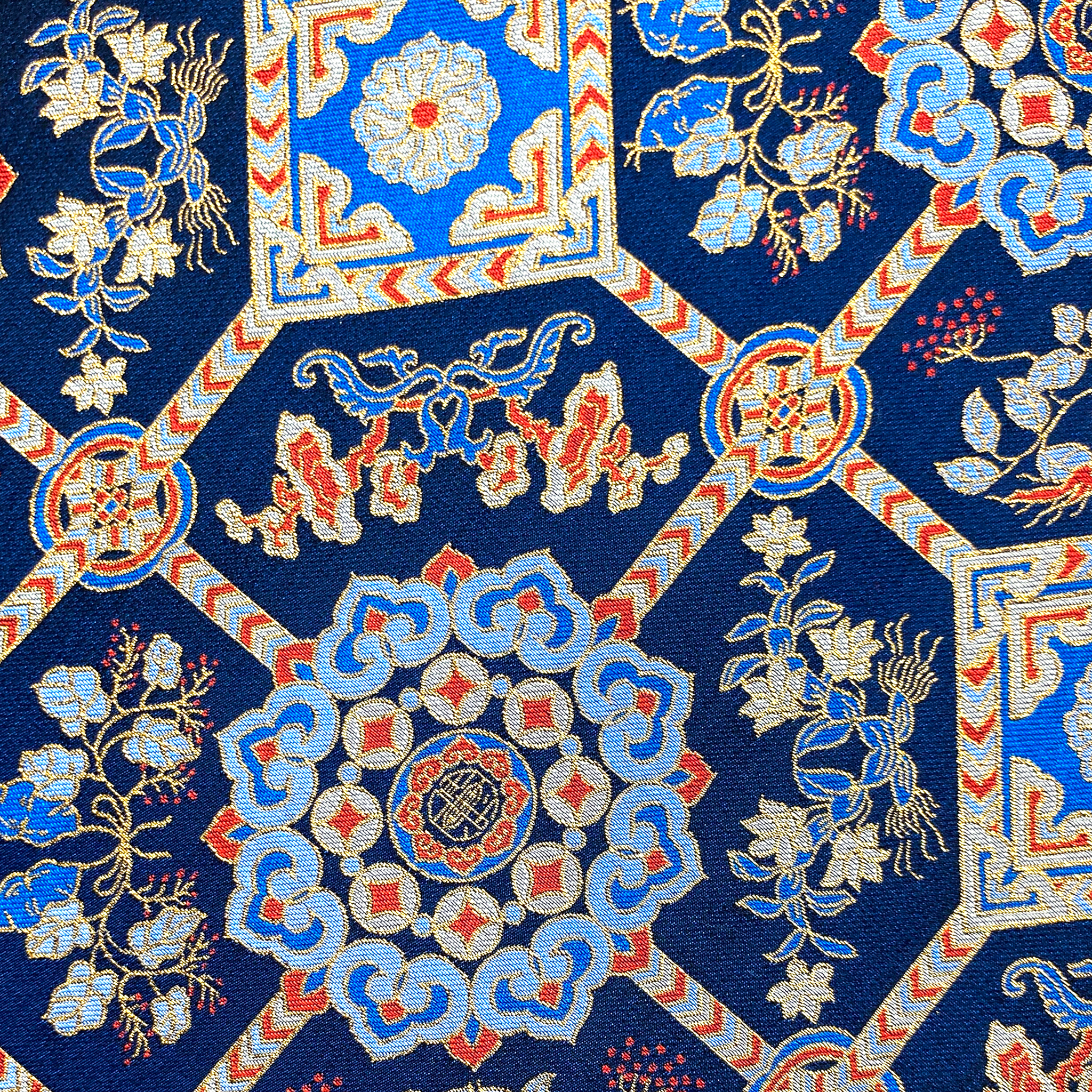 Chinese Brocade Mid-length Vest