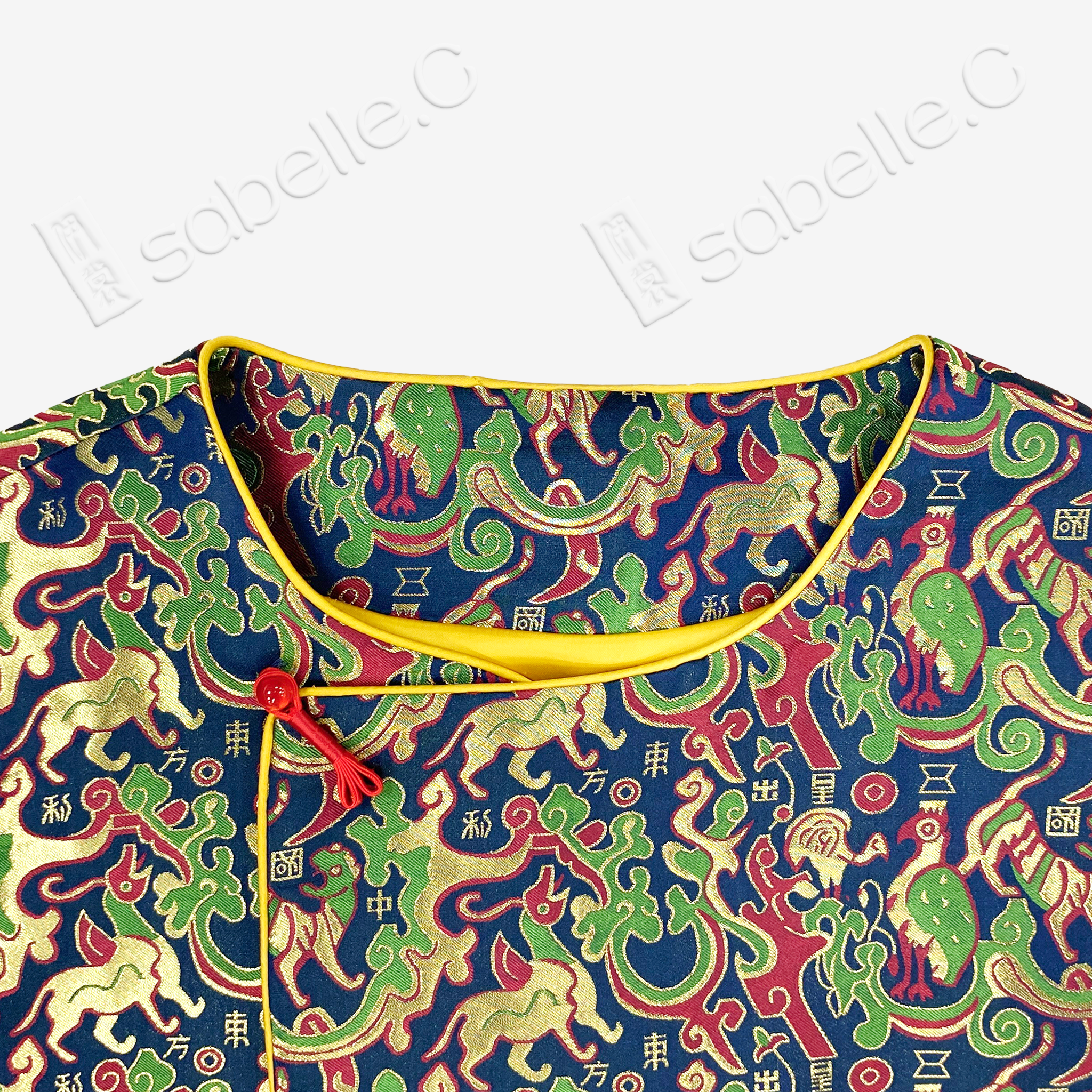 Chinese Brocade Vest