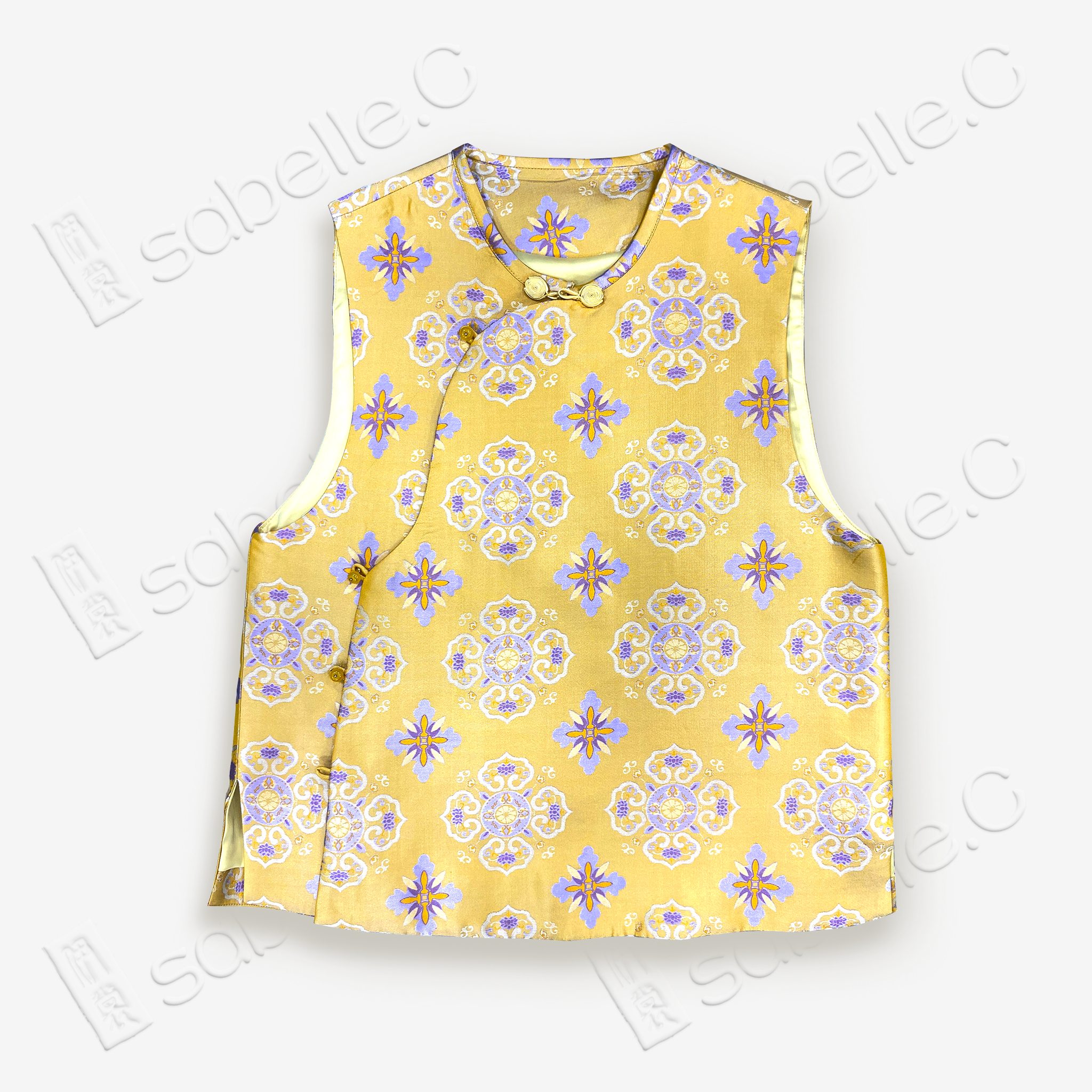 Chinese Brocade Vest