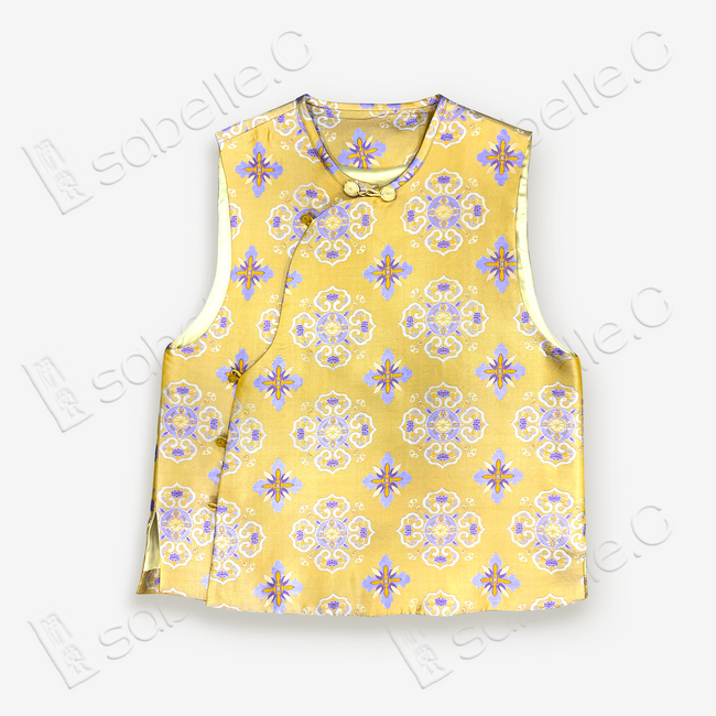 Chinese Brocade Vest