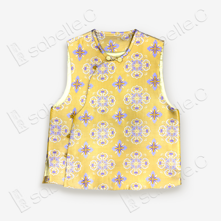 Chinese Brocade Vest
