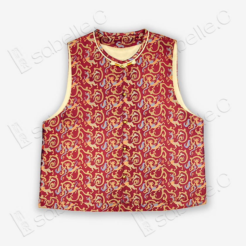 Song Brocade Silk Waistcoat