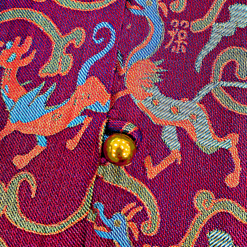 Song Brocade Silk Waistcoat