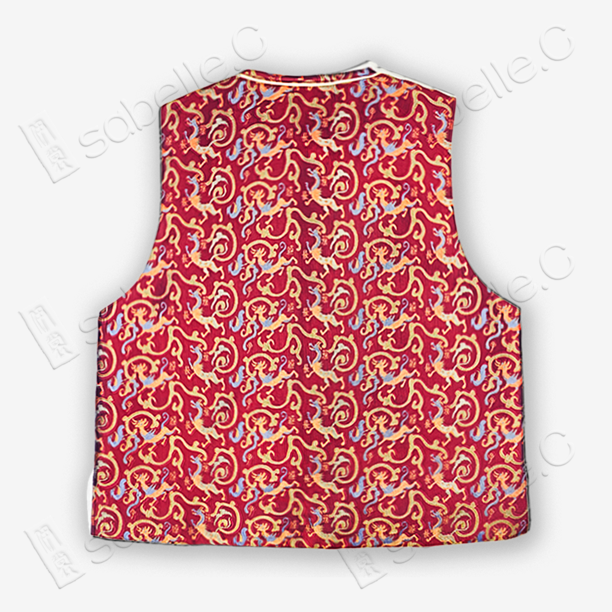 Song Brocade Silk Waistcoat