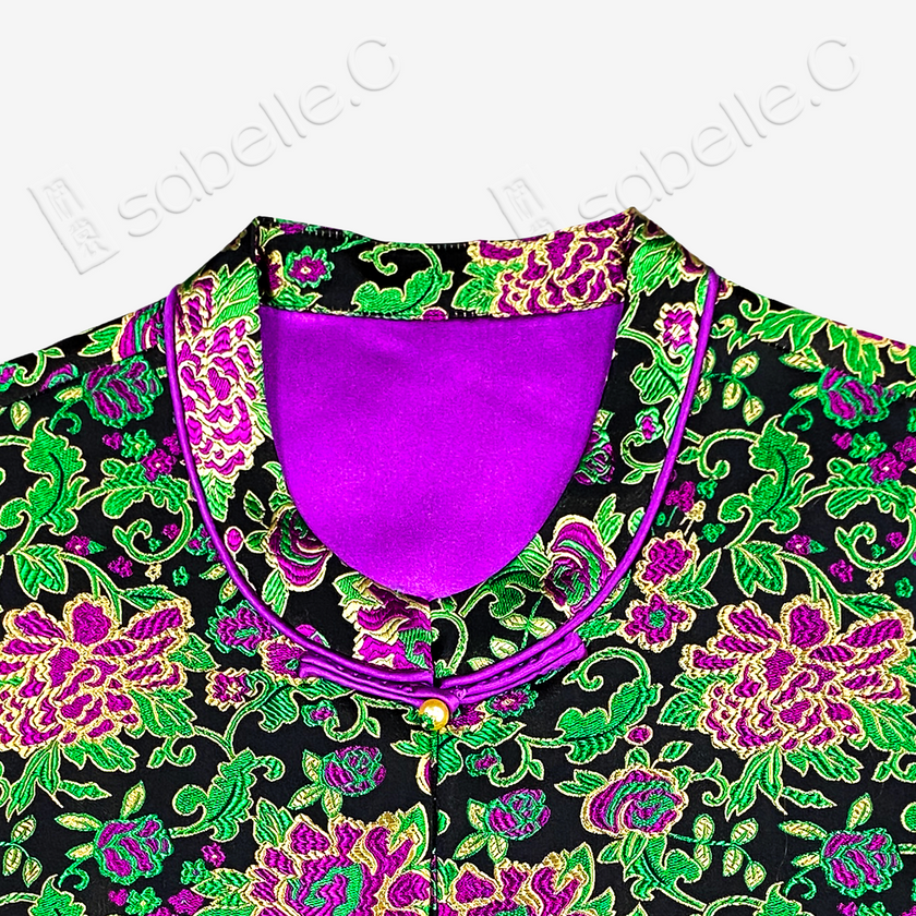 Chinese Yun Brocade Vest