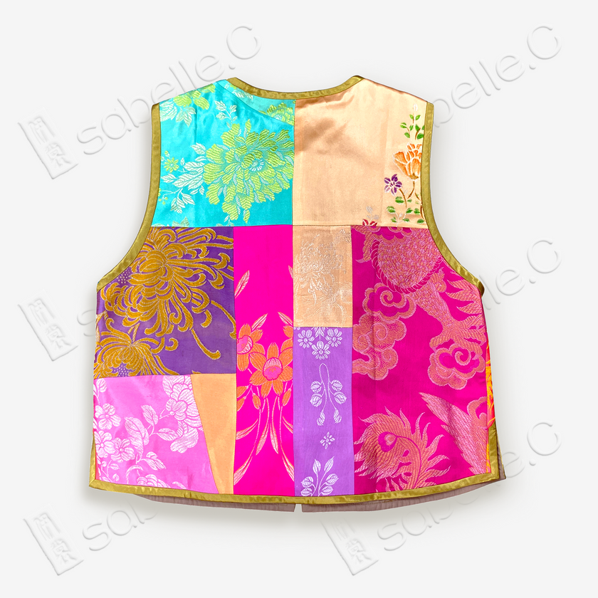 Chinese Vintage Silk Vest